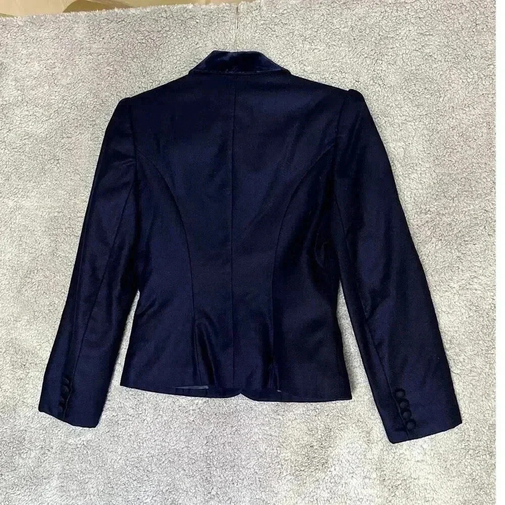 Hunter's Run Women's Wool Riding Equestrian‎ Jacket Blue - Small - Picture 7 of 8